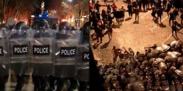 New skirmishes erupt between protesters and police