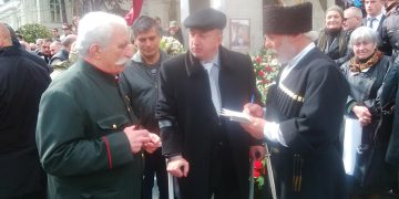 70 years ago, when Stalin died, Washington's "1203 Restaurant" treated guests to free borscht. Yet, in Gori, Georgia, the veterans still come out and celebrate his memory