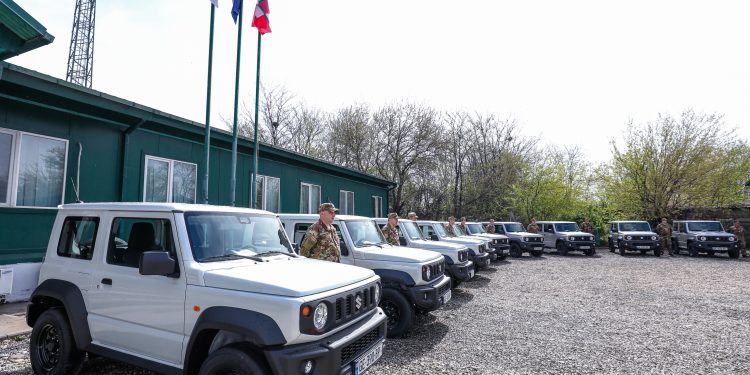 Special equipment and vehicles are given to border police with support of EU