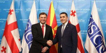 Speaker meets with OSCE Chairperson-in-Office, discusses geopolitical situation