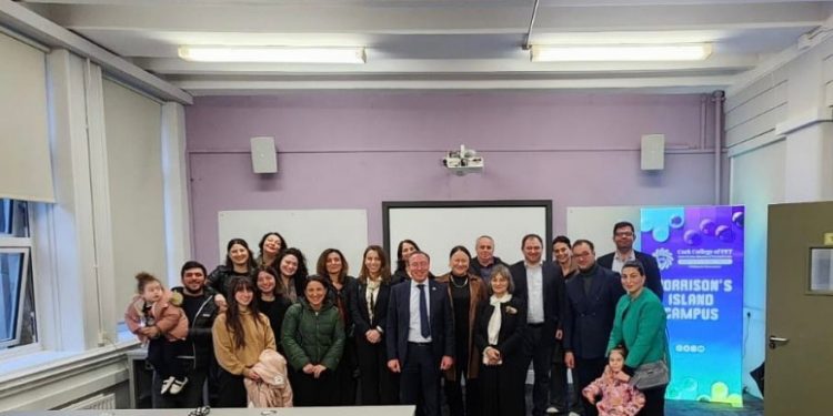 Parliament Delegation meets with Georgian diaspora in Ireland
