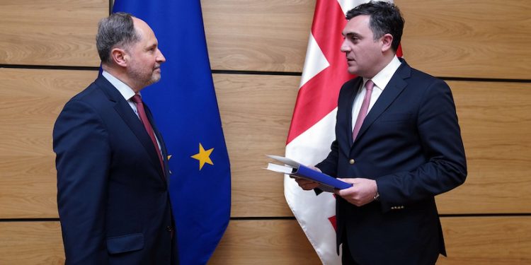 MFA of Georgia hands over to Ambassador of EU to Georgia, country’s progress report