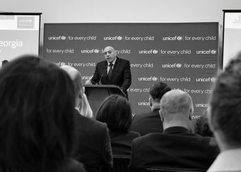 Dr. Ghassan Khalil, UNICEF Representative in Georgia. Photo by Tony Hanmer/GT