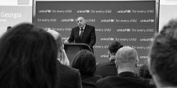 Dr. Ghassan Khalil, UNICEF Representative in Georgia. Photo by Tony Hanmer/GT