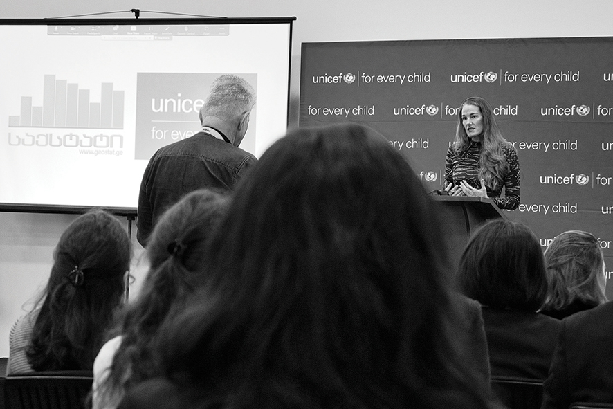 Pamela Dale, UNICEF Regional Advisor on Social Policy. Photo by Tony Hanmer/GT