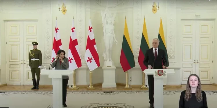 Lithuanian President: We believe in the European perspective of Georgia