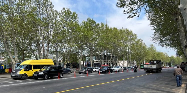 Tbilisi City Hall Kicks off Tsereteli Avenue Rehabilitation