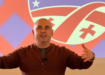 UNM opposition party chairman voices four demands at rally on Rustaveli Avenue