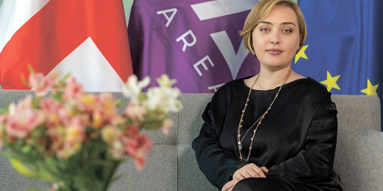 Irma Elbakidze, founder of companies “Binarea” and “Beston”