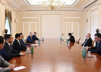 Speaker meets with President of Azerbaijan, discusses strategic partnership between two countries