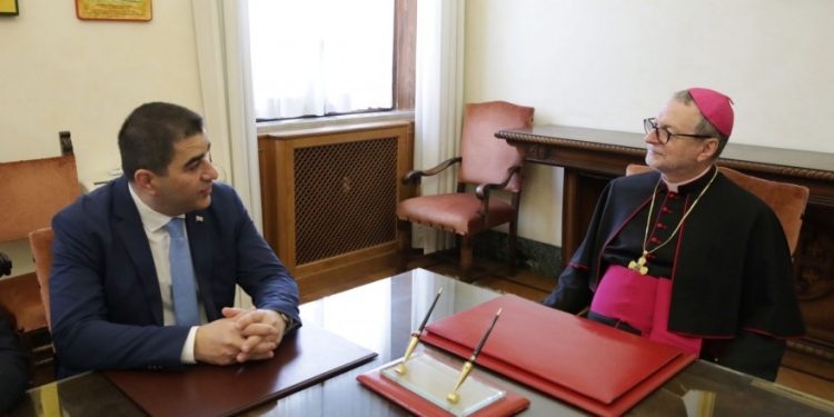Speaker meets with Prefect of Dicastery for Eastern Churches of the Holy See, overviews historical-cultural ties
