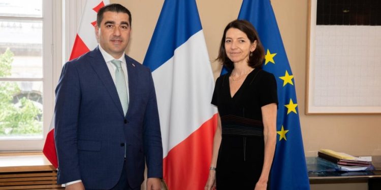 Speaker: Minister of State assured me of France’s unwavering support in Georgia’s pursuit of European integration