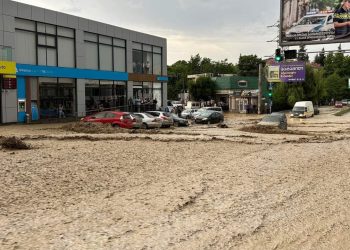 Disaster in Gurjaani municipality – Roads flooded, several villages affected by hail