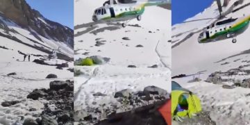 MIA: Border police helicopter in an accident while assisting Polish rescuers