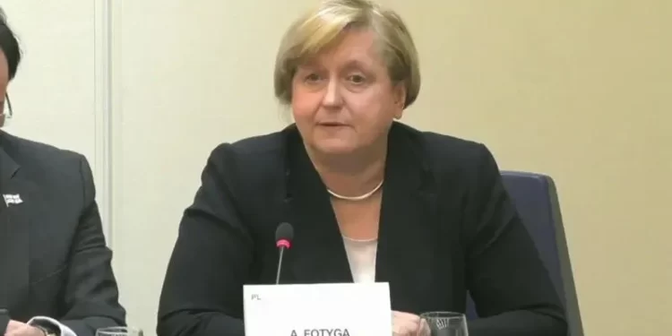 Anna Fotyga: I welcome the pardon of one of the political prisoners, Nika Gvaramia