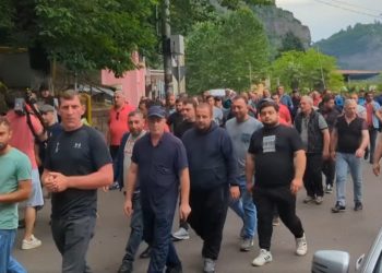 Miners on Strike in Chiatura demand better working conditions