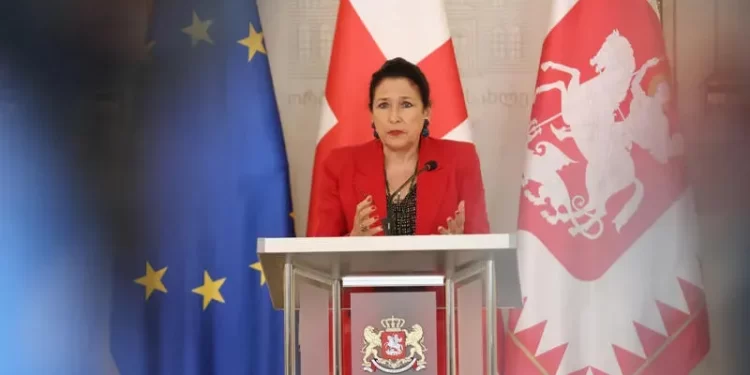 Georgian President vetoes Election Code amendments