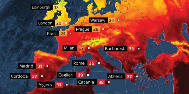 Europeans Sweltering in “Emergency” Heatwave
