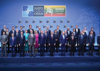 Participants of the NATO Summit in Vilnius, Lithuania. Photo by Andrew Caballero-Reynolds/Pool via REUTERS/File Photo