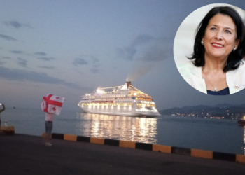 President: Proud of our people protesting peacefully a Russian cruise liner’s entry to Batumi port