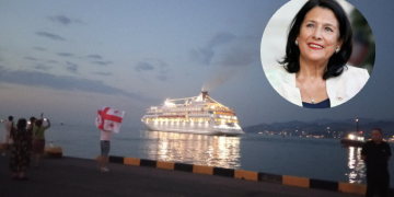 President: Proud of our people protesting peacefully a Russian cruise liner’s entry to Batumi port
