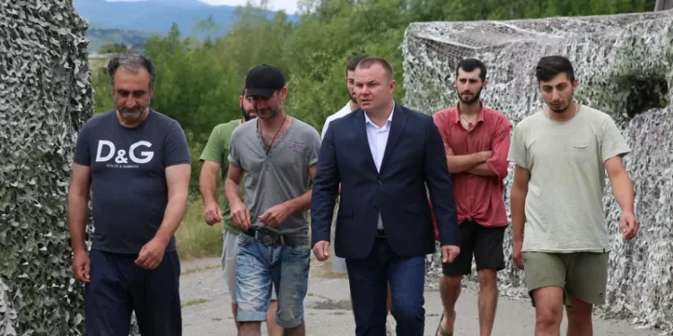 Six citizens of Georgia who were illegally detained by occupation forces freed