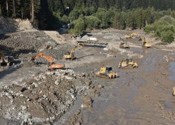Continued Relief Efforts and Infrastructure Restoration in Racha: Updates from the Disaster Zone