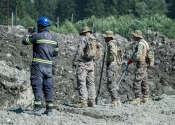 Military serviceman dies from suspected heart attack during the ongoing works in Oni disaster zone