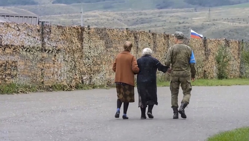 Armenians Fleeing Nagorno-Karabakh in 'Direct Act of Ethnic Cleansing' by  Azerbaijan