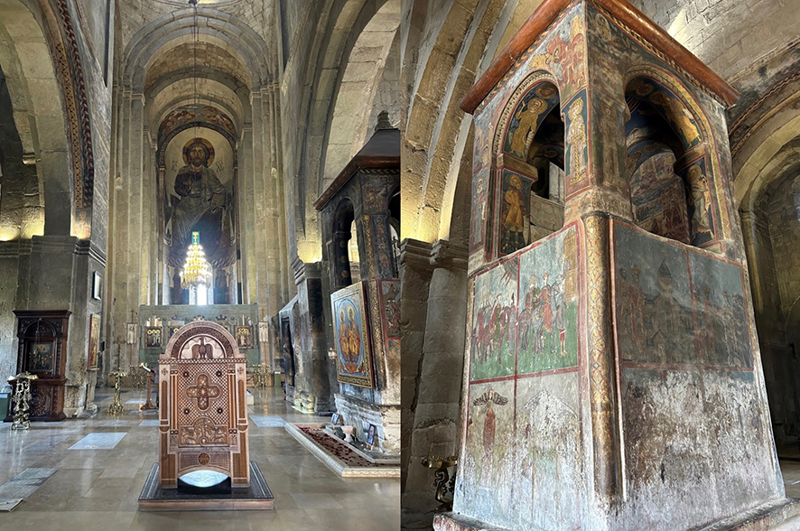 Cathedral of Svetitskhoveli, where King Vakhtang I Gorgasali is buried. Photo by Arunansh B. Goswami