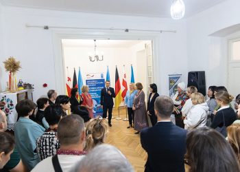 The opening of The Ukrainian House. Photo by UNDP/Leli Blagonravova