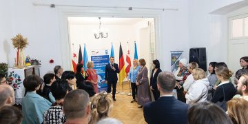 The opening of The Ukrainian House. Photo by UNDP/Leli Blagonravova