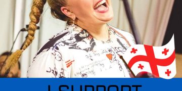 Georgian Singer Nino Katamadze Receives Order of Princess Olga from Ukrainian President for Support of State Sovereignty