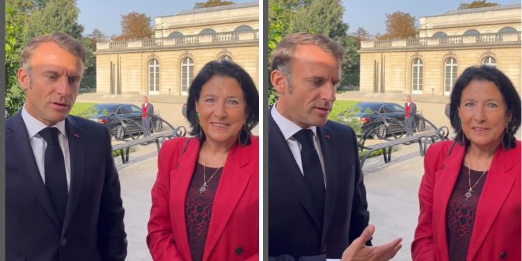 Salome Zurabishvili: Greetings from Paris – I had a very fruitful conversation with the French President