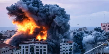 Israel conducts large-scale strikes on Hamas targets as humanitarian crisis unfolds in Gaza