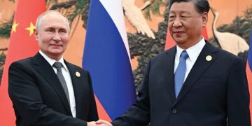 Russian President Vladimir Putin and his Chinese counterpart Xi Jinping. Source: Sergei Guneyev | AFP | Getty Images