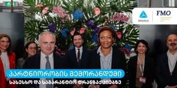 თიბისისა და FMO-ს შორის ურთიერთთანამშრომლობის მემორანდუმი გაფორმდა
