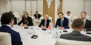 Picture from Tbilisi city hall Facebook account