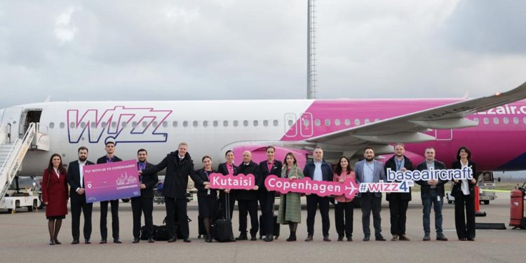 Wizz Air launches direct regular Kutaisi-Copenhagen flights