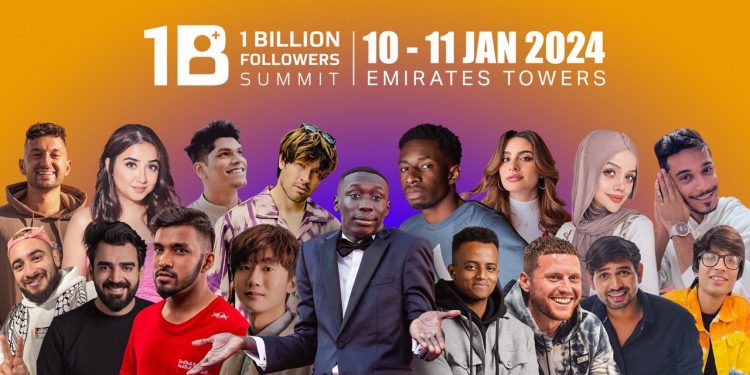 20 global content powerhouses Share Their Collective Billion-Follower Journeys at 1 Billion Followers Summit