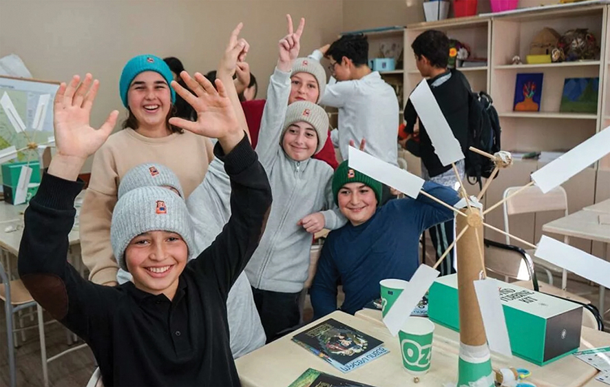 Bolnisi school pupils. Source: EUNeighborsEast