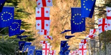 Georgia celebrates EU candidate status