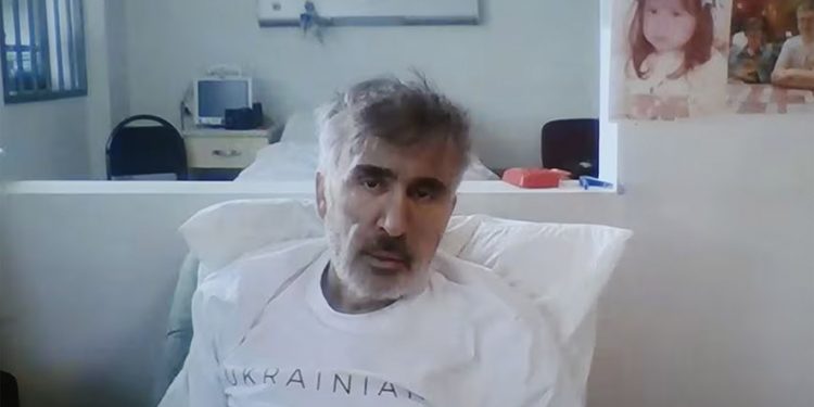 Mikheil Saakashvili, photographed February 2023. Source: reuters