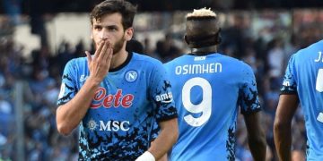 Victor Osimhen calls Kvaratskhelia’s agent ‘a piece of filth’ over Saudi transfer rumour