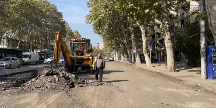 Tbilisi City Hall restricts traffic in Tsereteli Avenue vicinity