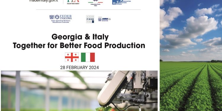 Georgia and Italy, together for a better food industry
