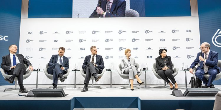 President Zurabishvili at the Munich Security Conference. Source: FB