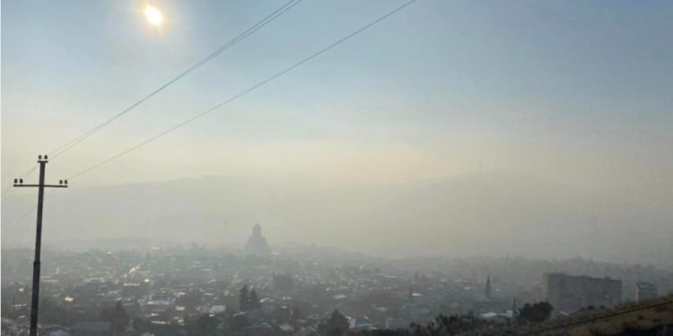 Particulate matter concentration detected in Tbilisi & some regions
