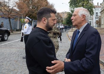 Josep Borrell in Kyiv this week. Source: Ukrainian Presidential Press Service