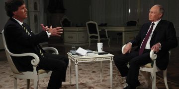 The Tucker Carlson interview with Putin. Source: The Australian